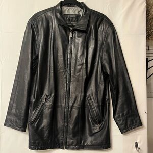 Gallery Black Leather Jacket